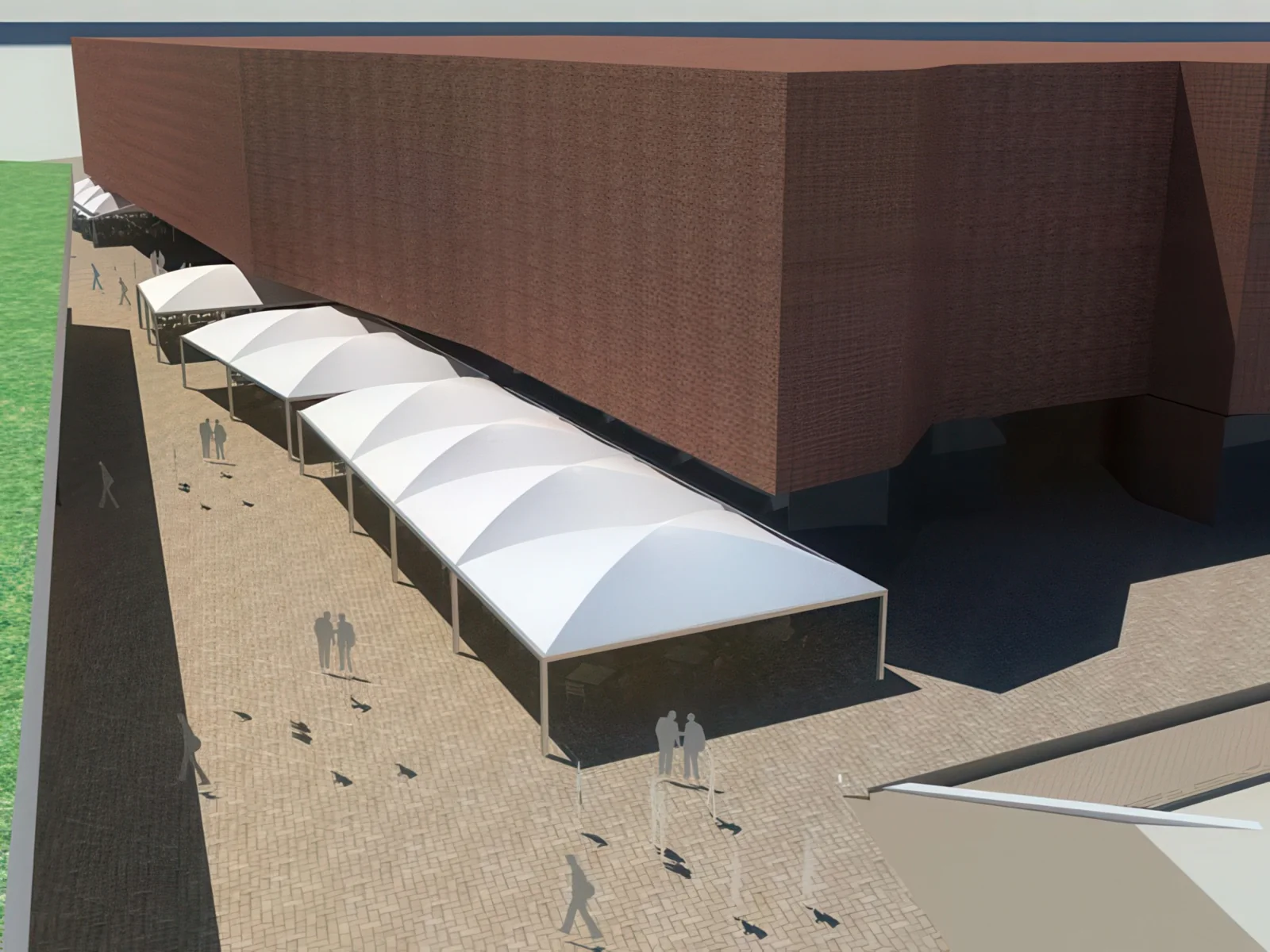 Тенты для ресторации проект 69