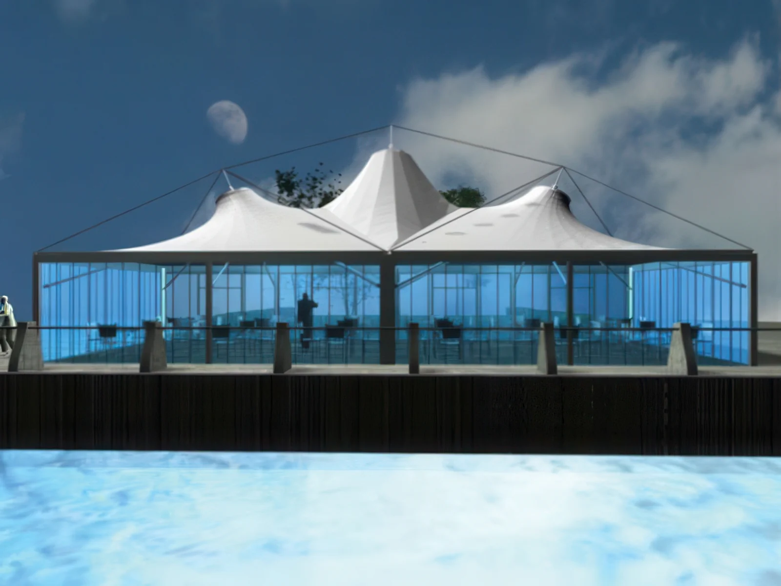 Тенты для ресторации проект 99