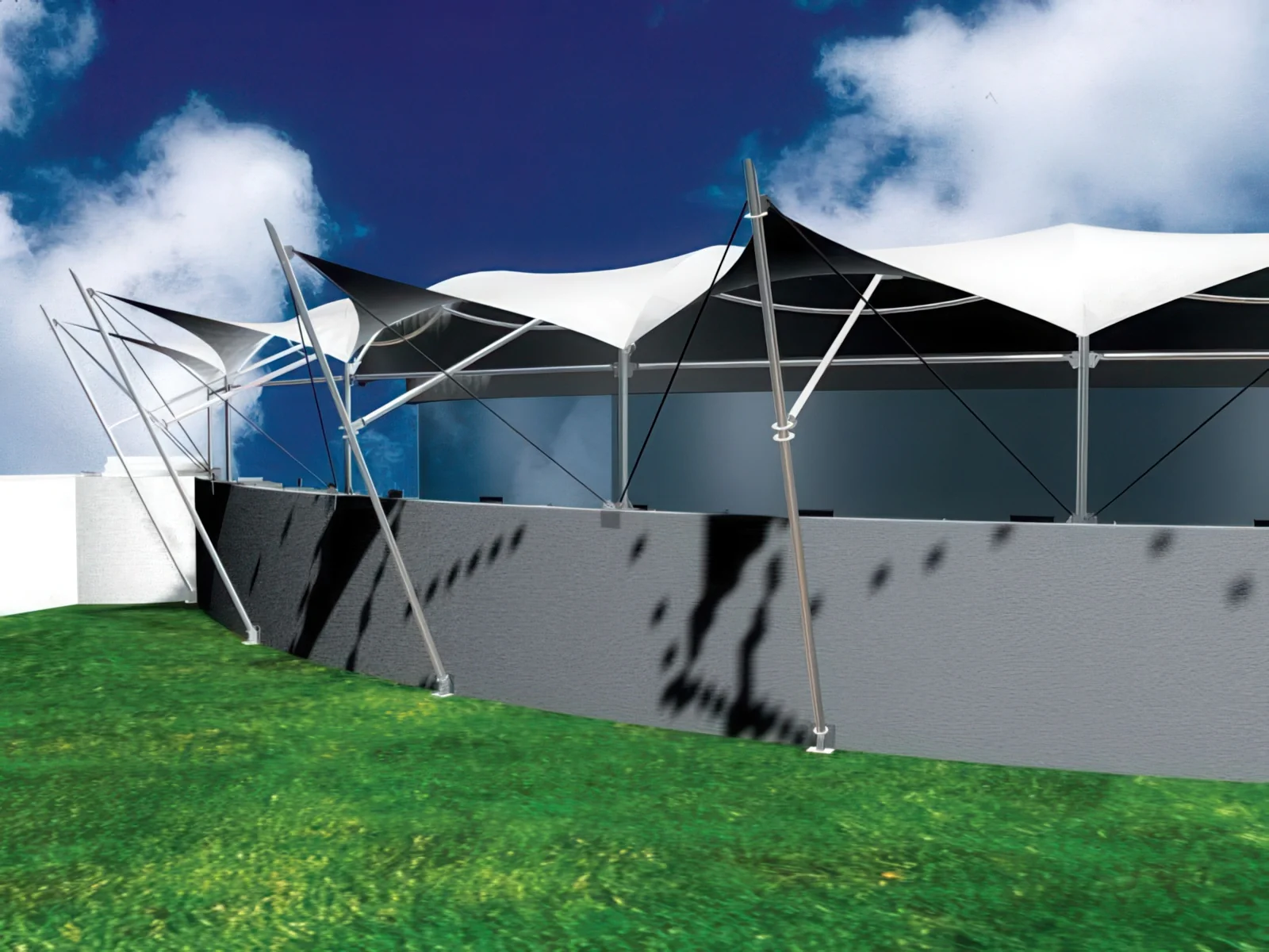 Тенты для ресторации проект 101