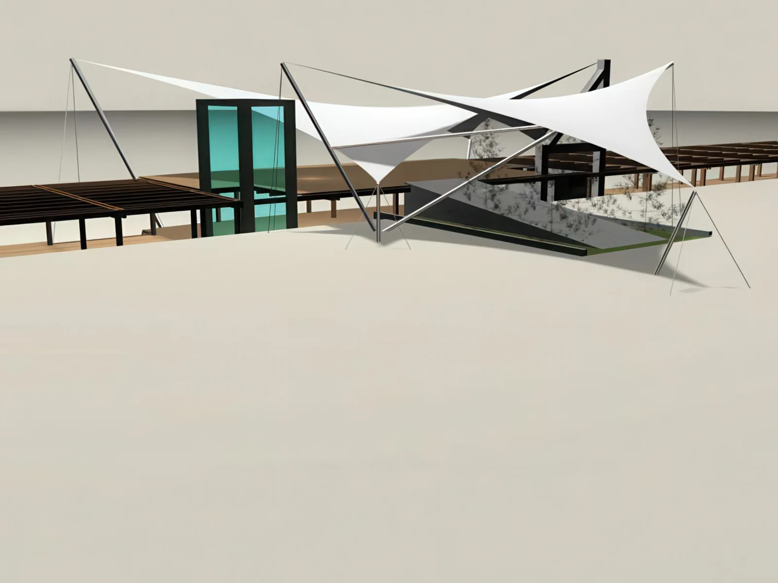 Тенты для ресторации проект 116