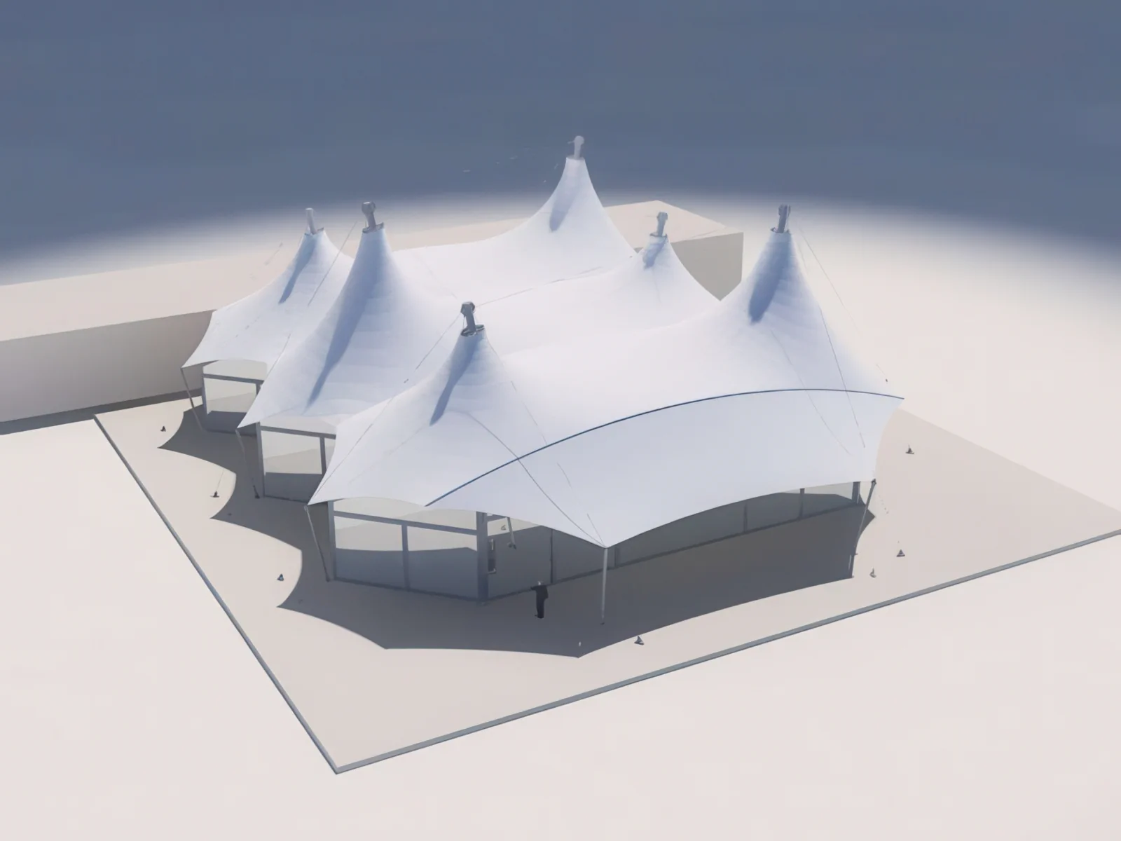 Тенты для ресторации проект 119