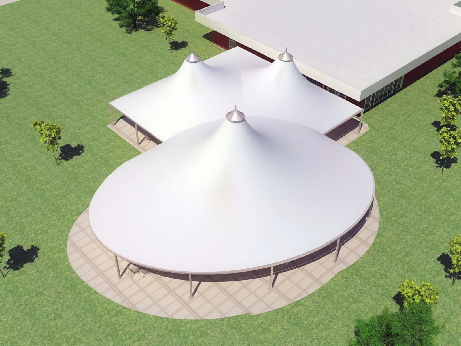 Тенты для ресторации проект 121