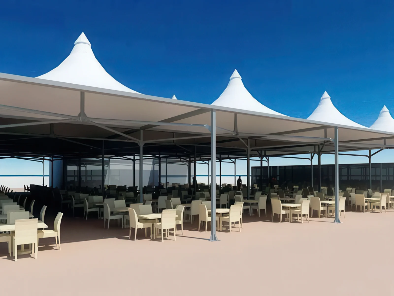 Тенты для ресторации проект 129