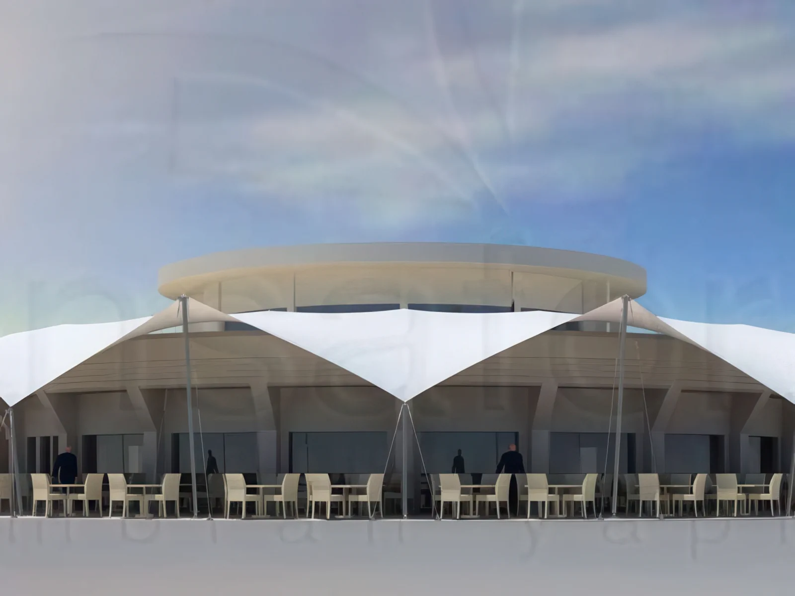 Тенты для ресторации проект 133