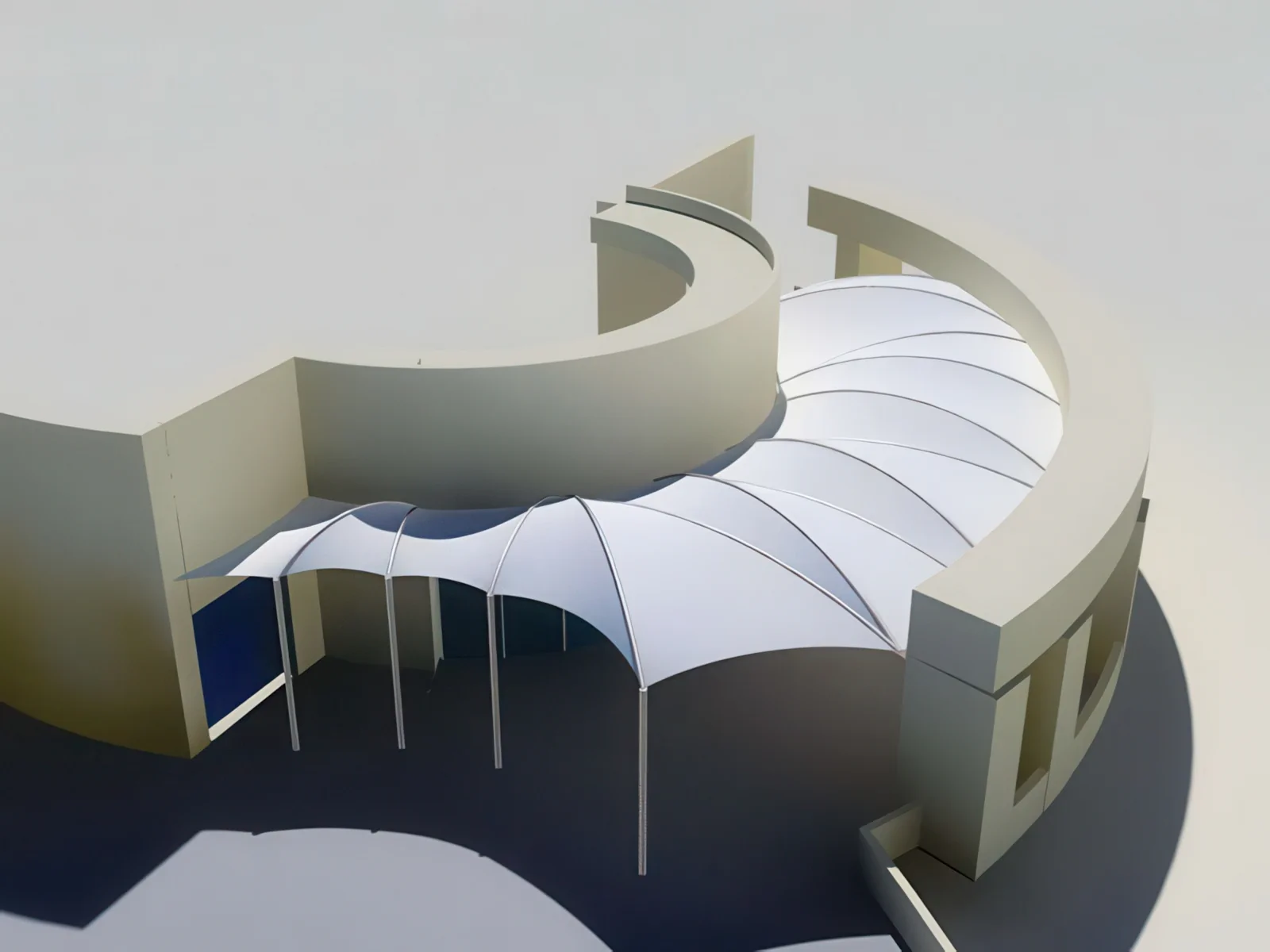 Тенты для ресторации проект 151