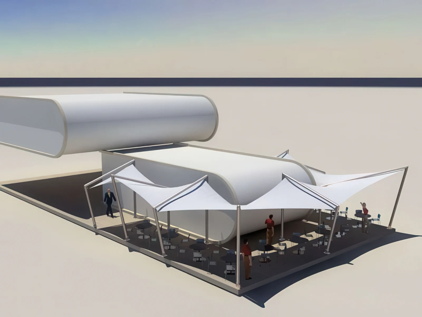 Навесы для крыш и балконов проект 19