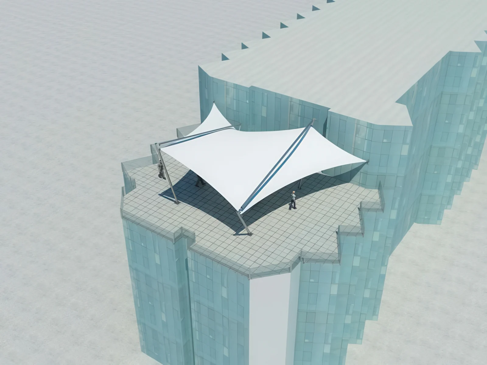 Навесы для крыш и балконов проект 37