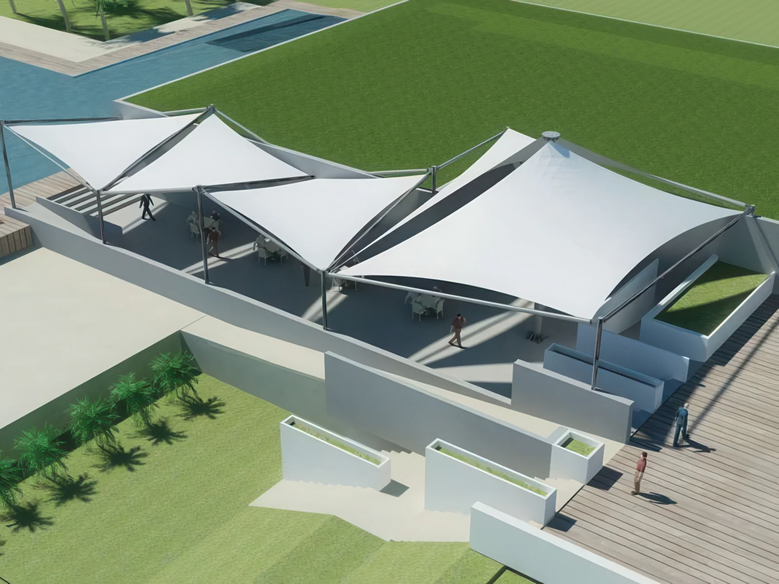 Навесы для крыш и балконов