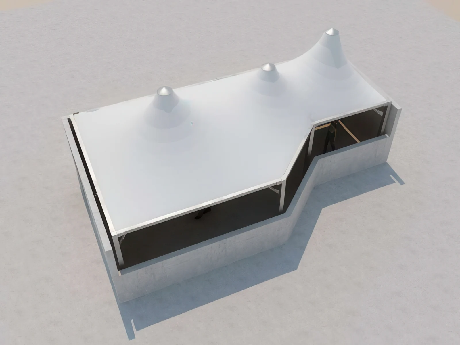 Навесы для крыш и балконов проект 48