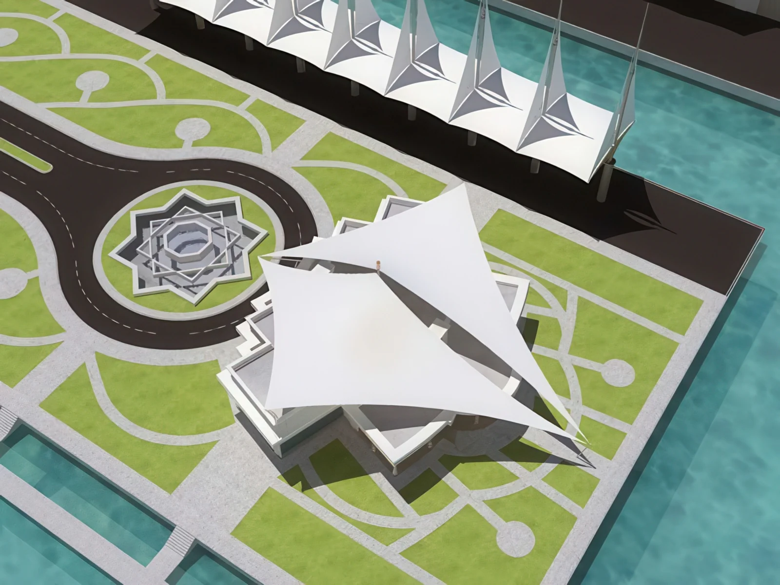 Навесы для крыш и балконов проект 55