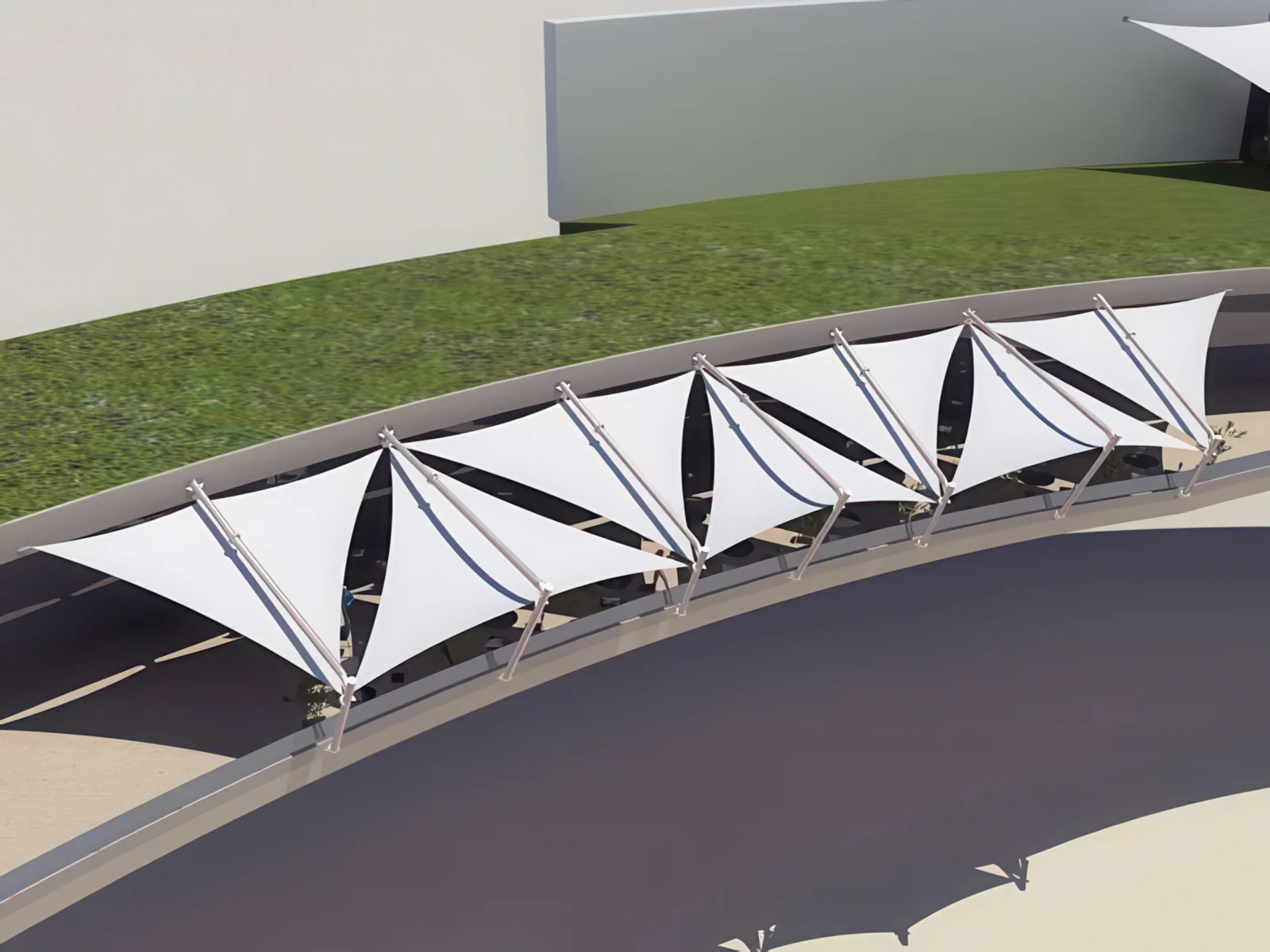 Навесы для крыш и балконов проект 67