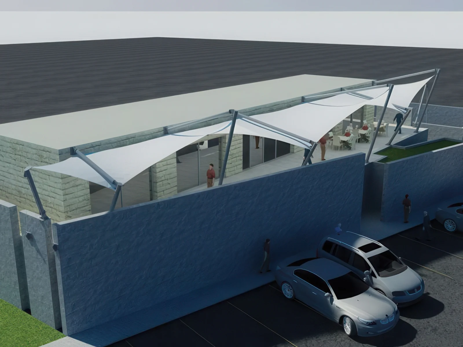 Навесы для крыш и балконов проект 68