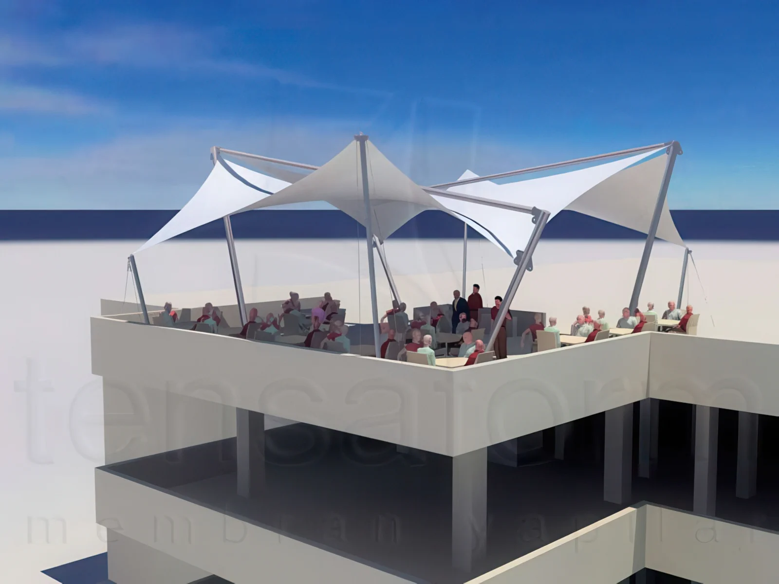 Навесы для крыш и балконов проект 89