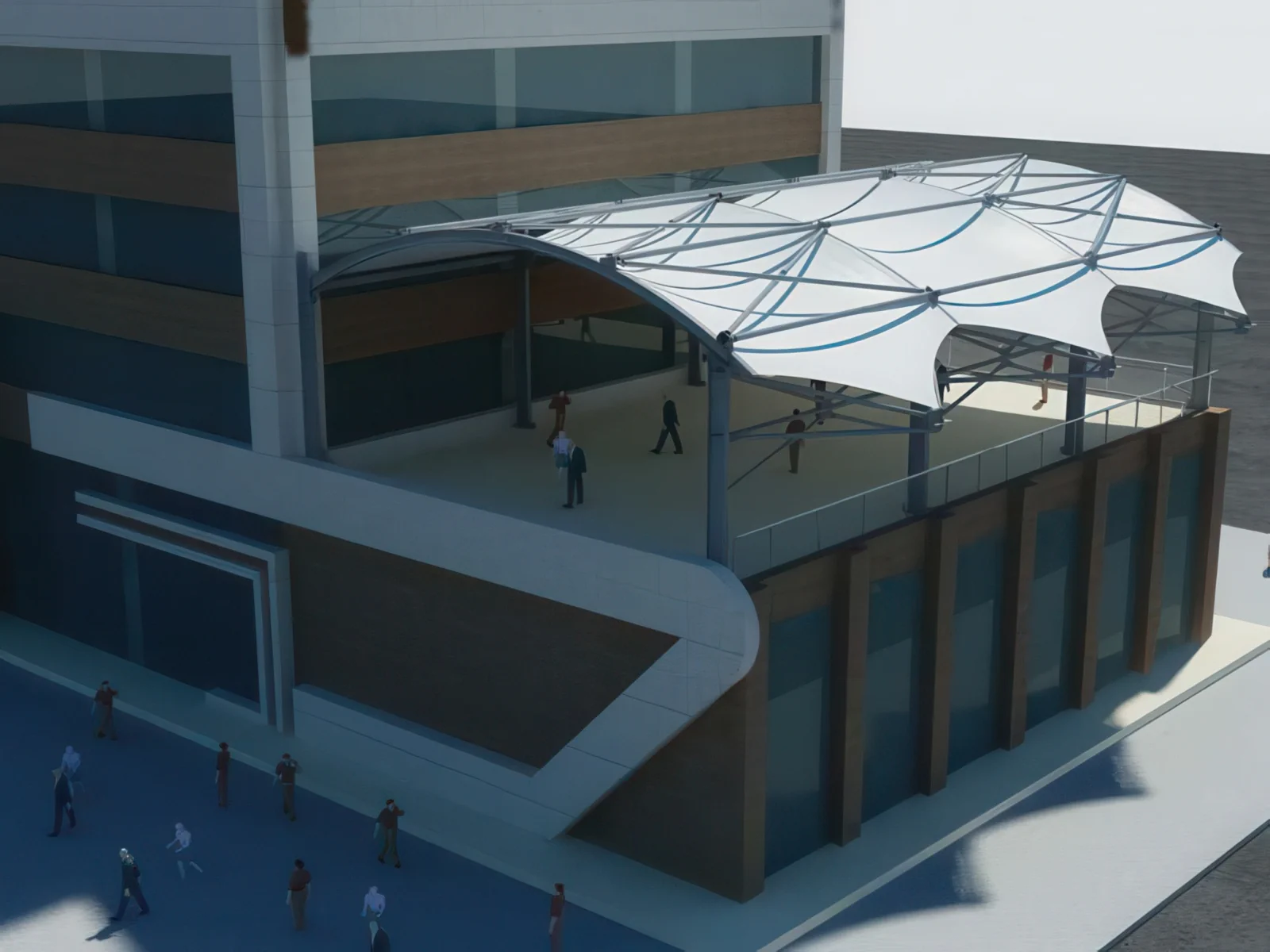 Навесы для крыш и балконов проект 101