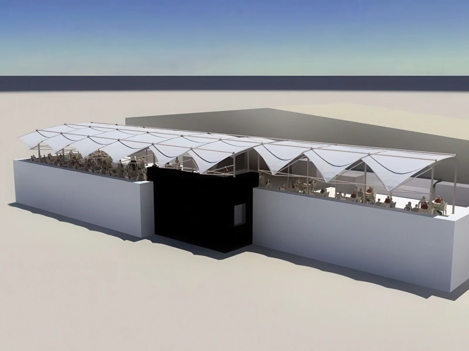 Навесы для крыш и балконов проект 104