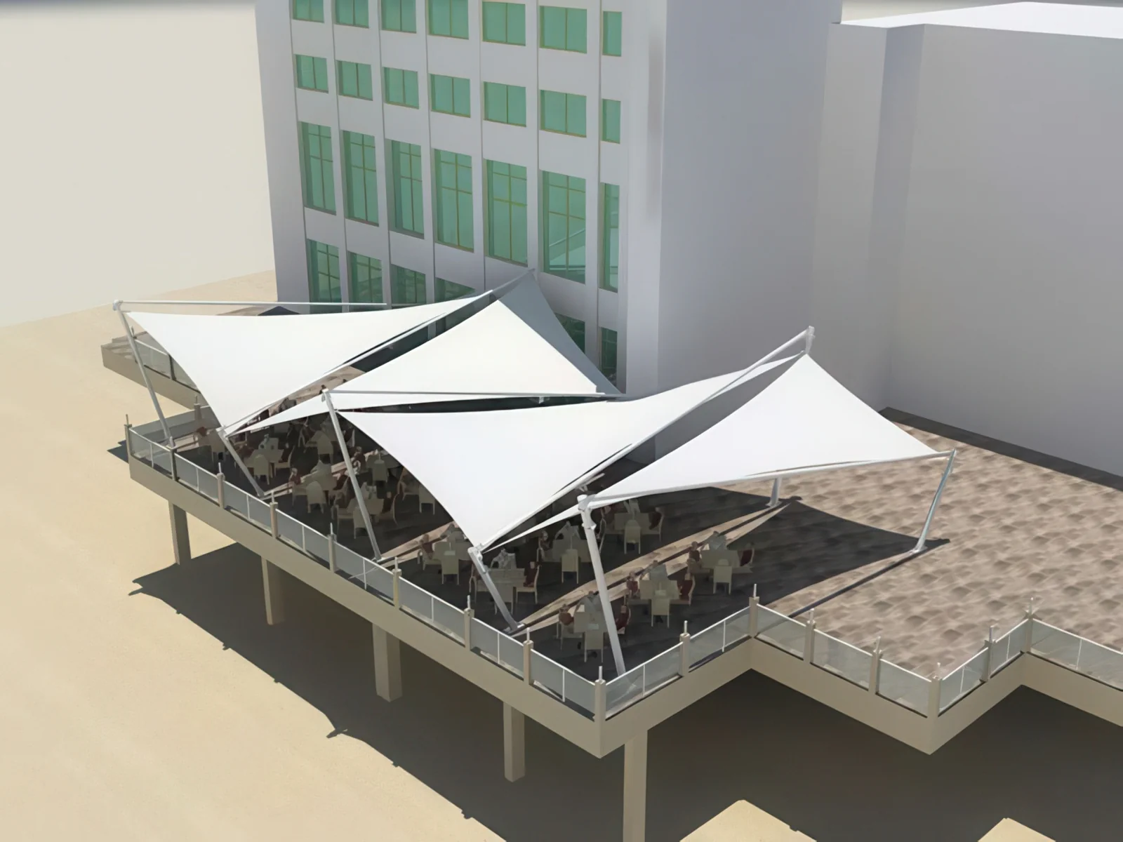 Навесы для крыш и балконов проект 116