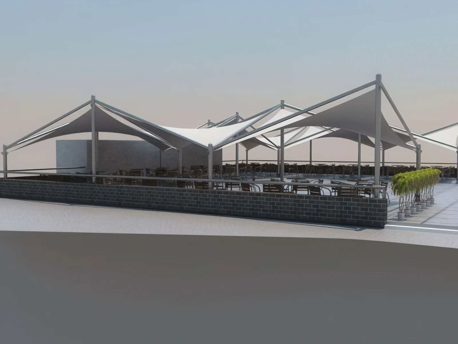 Навесы для крыш и балконов проект 136