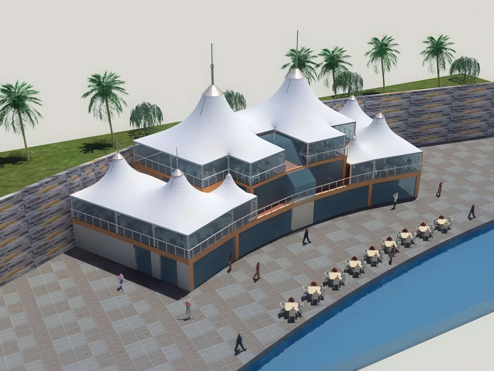 Навесы для крыш и балконов проект 154