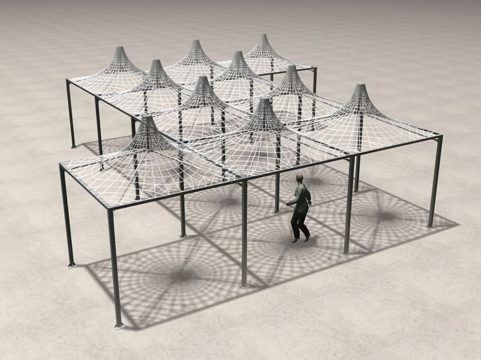 Теневые навесы проект 13