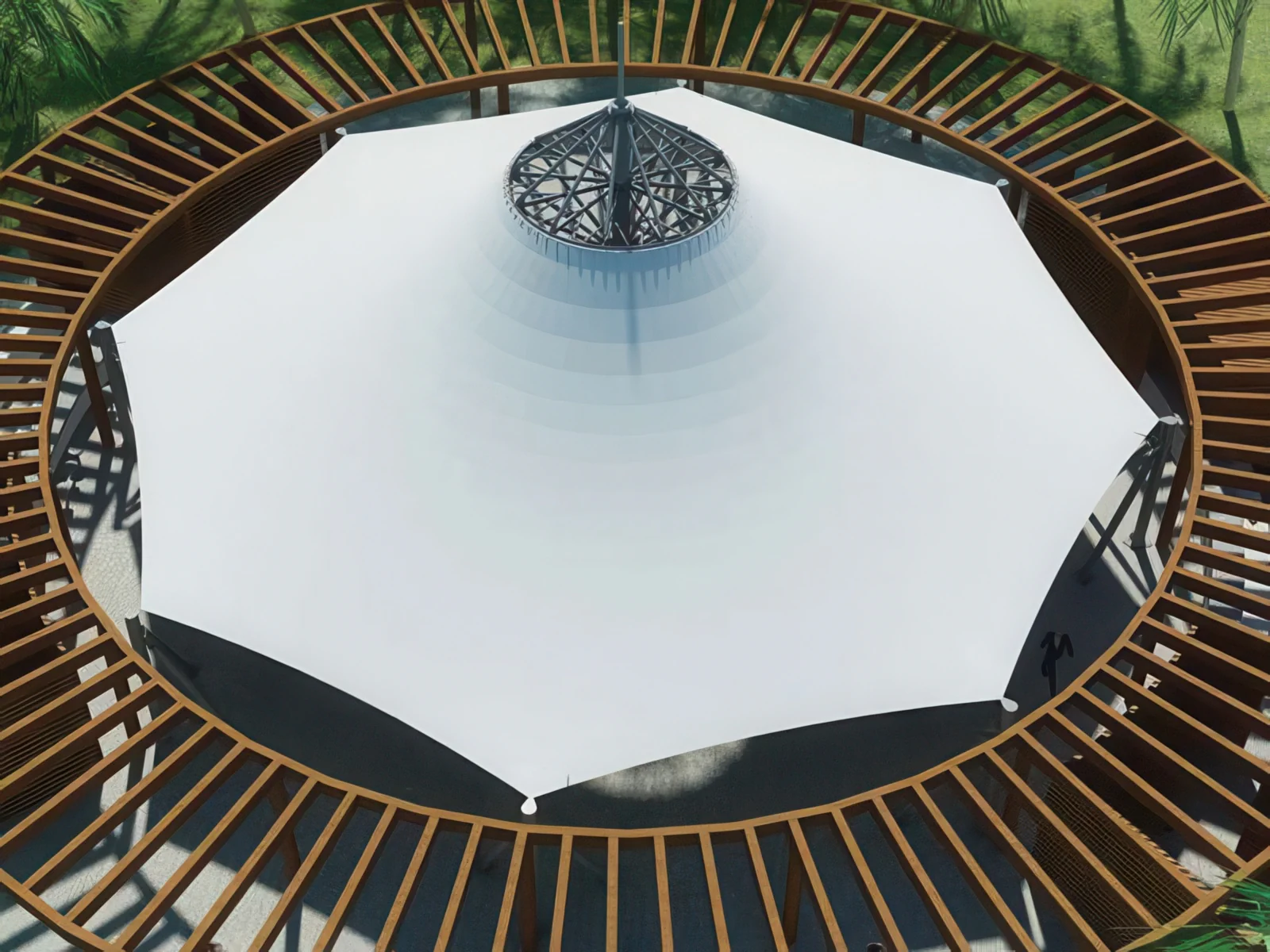 Теневые навесы проект 23