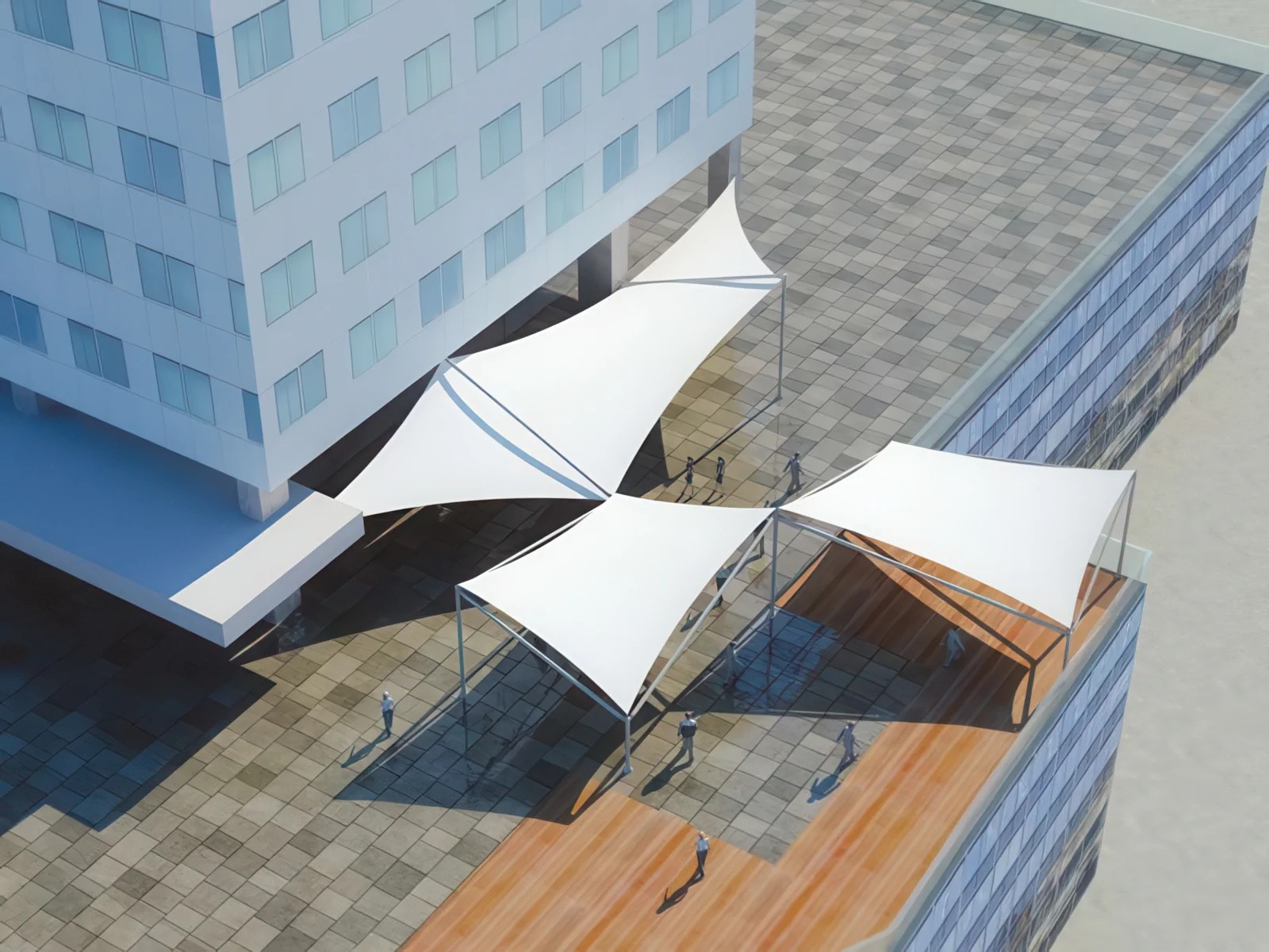 Теневые навесы проект 46