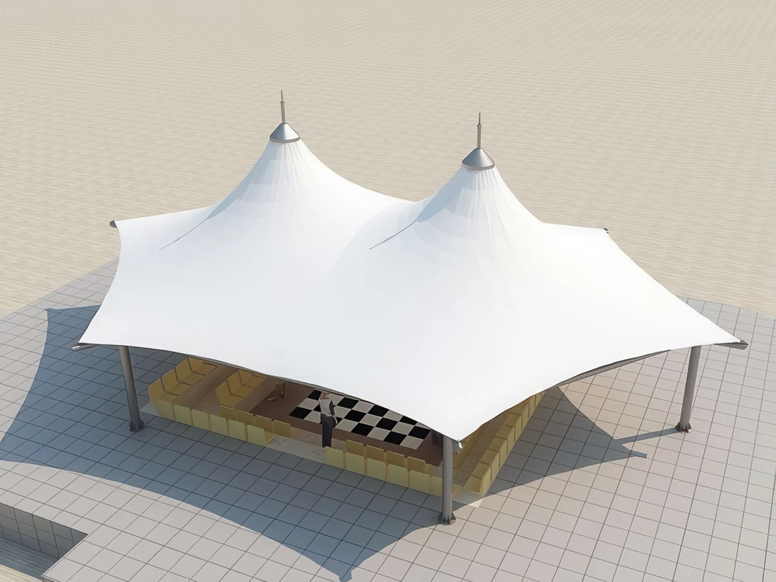 Теневые навесы проект 69