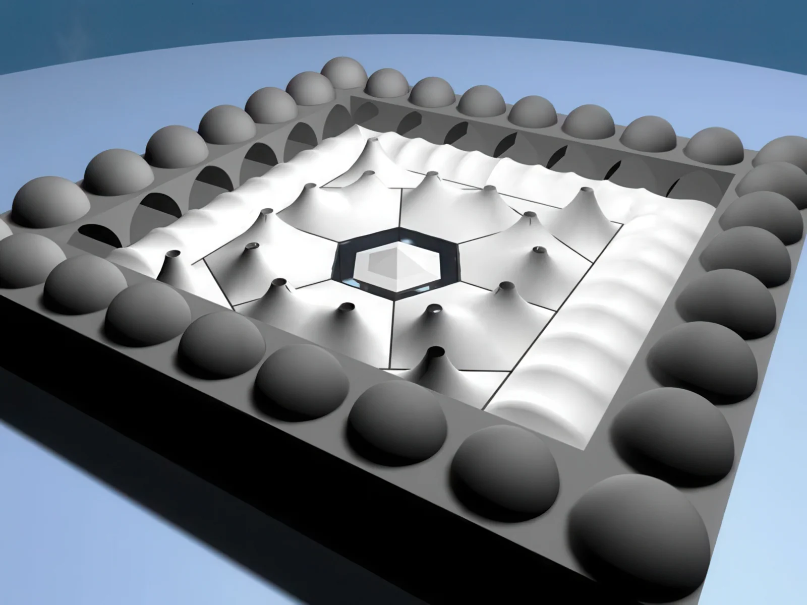 Теневые навесы проект 79