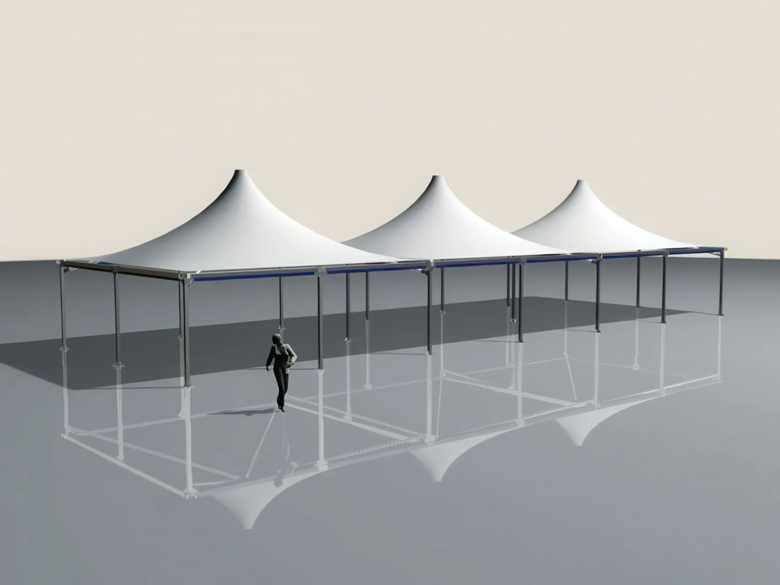 Теневые навесы проект 84