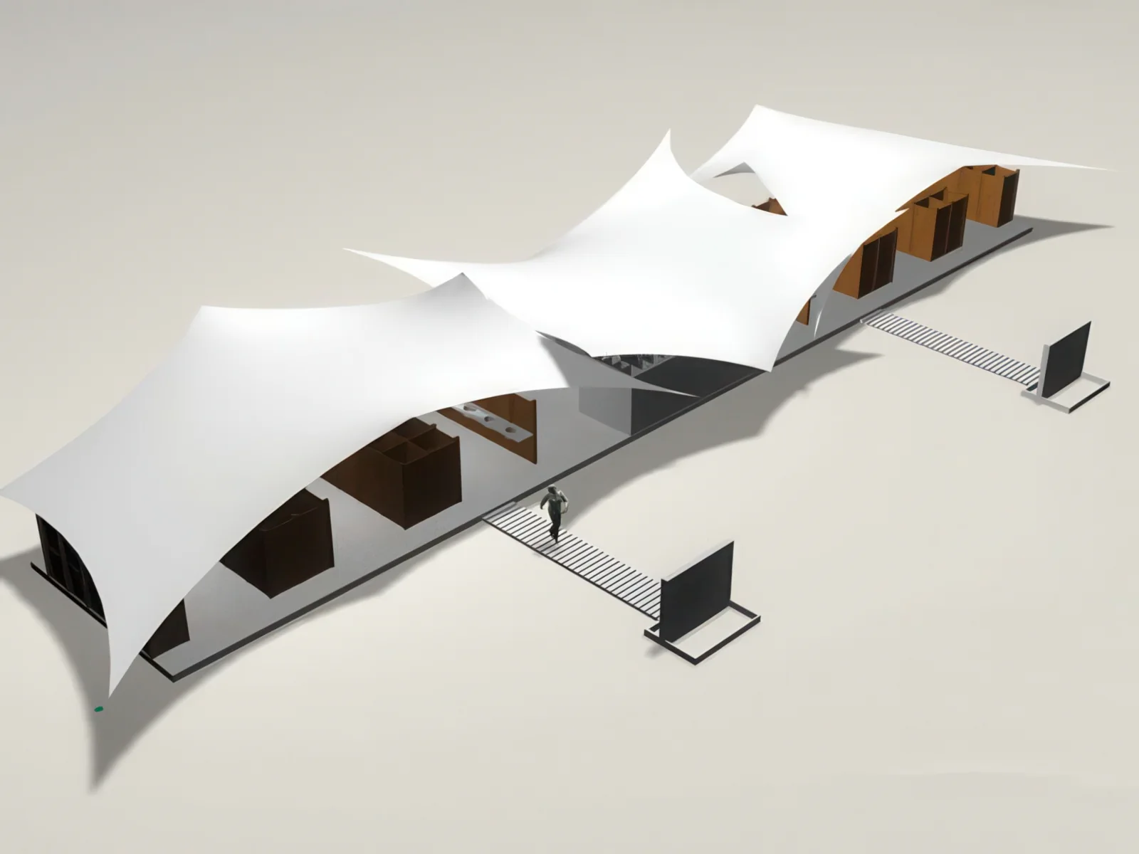 Теневые навесы проект 91