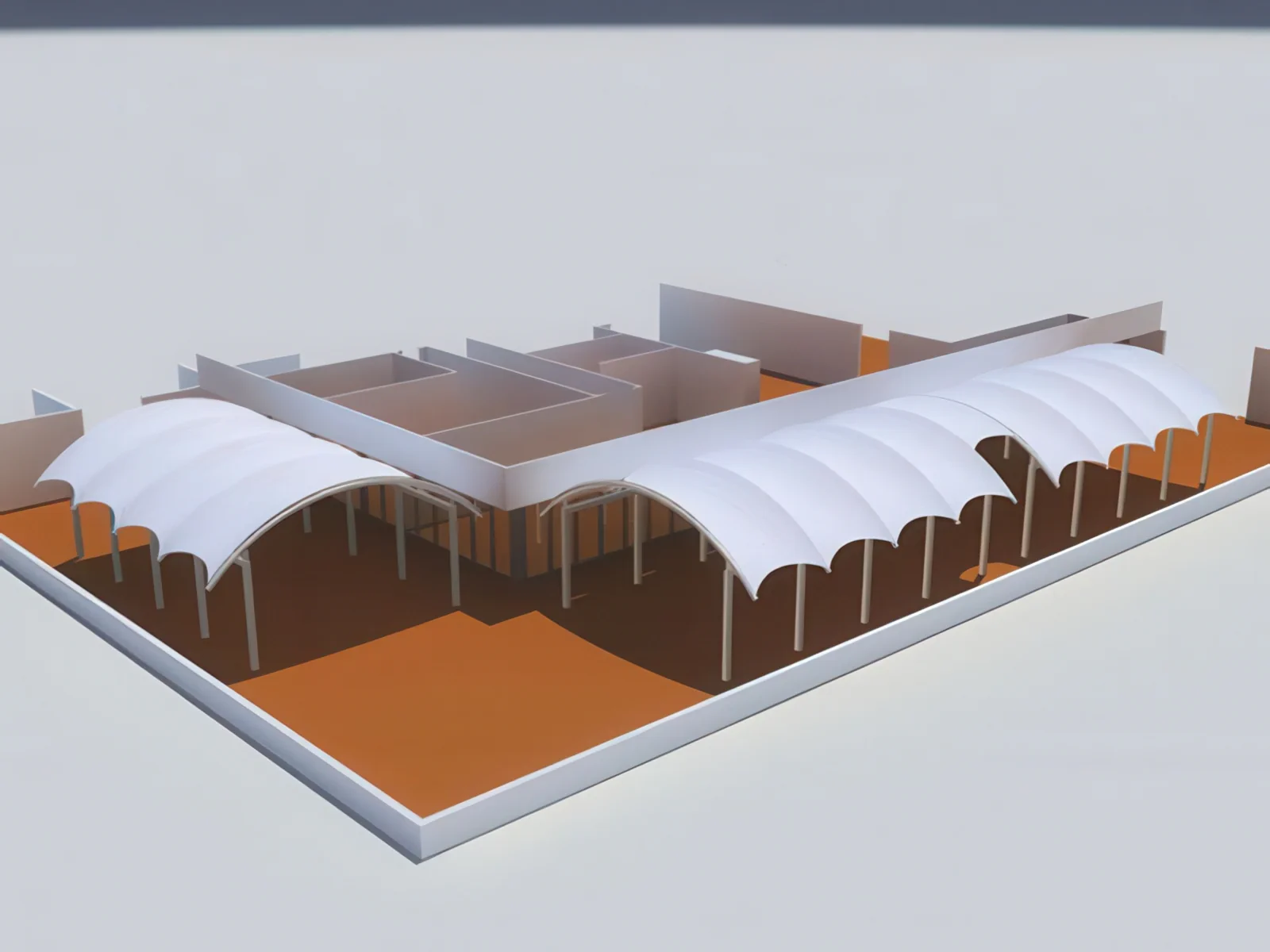 Теневые навесы проект 113