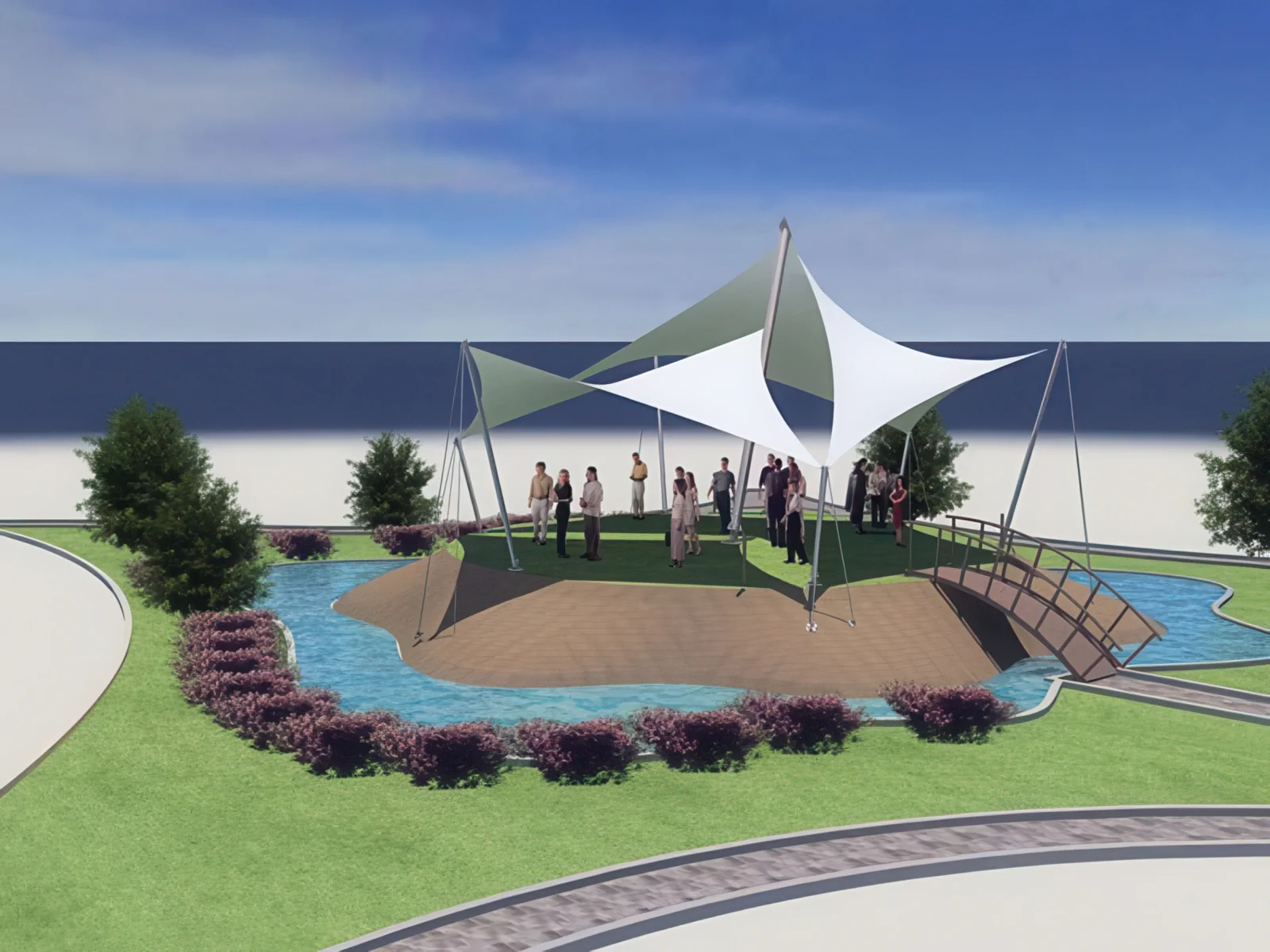 Теневые навесы проект 141