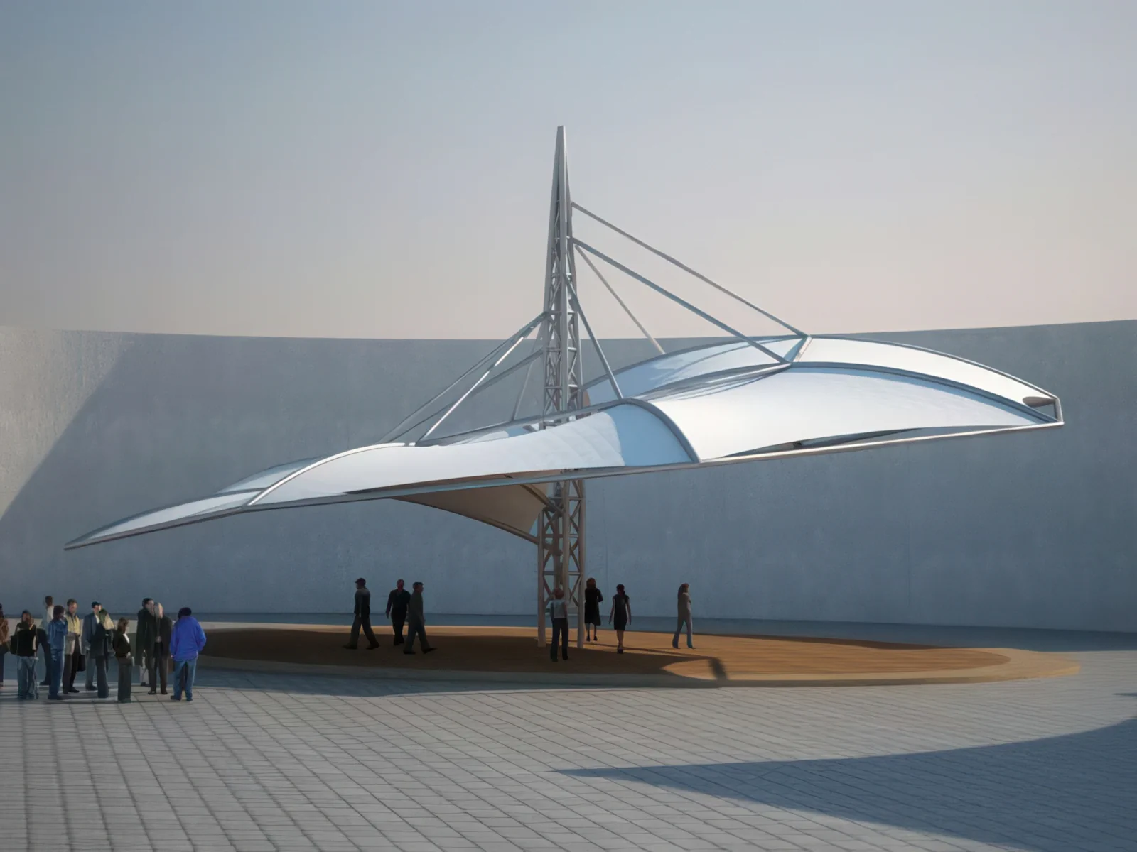 Теневые навесы проект 184