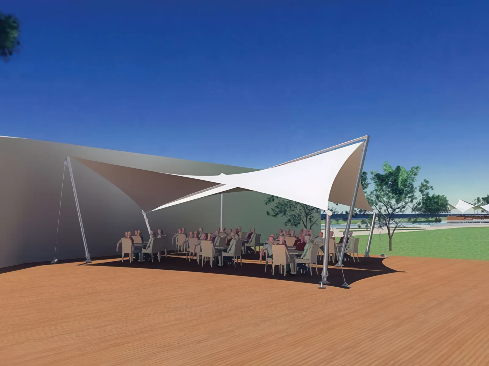 Теневые навесы проект 211