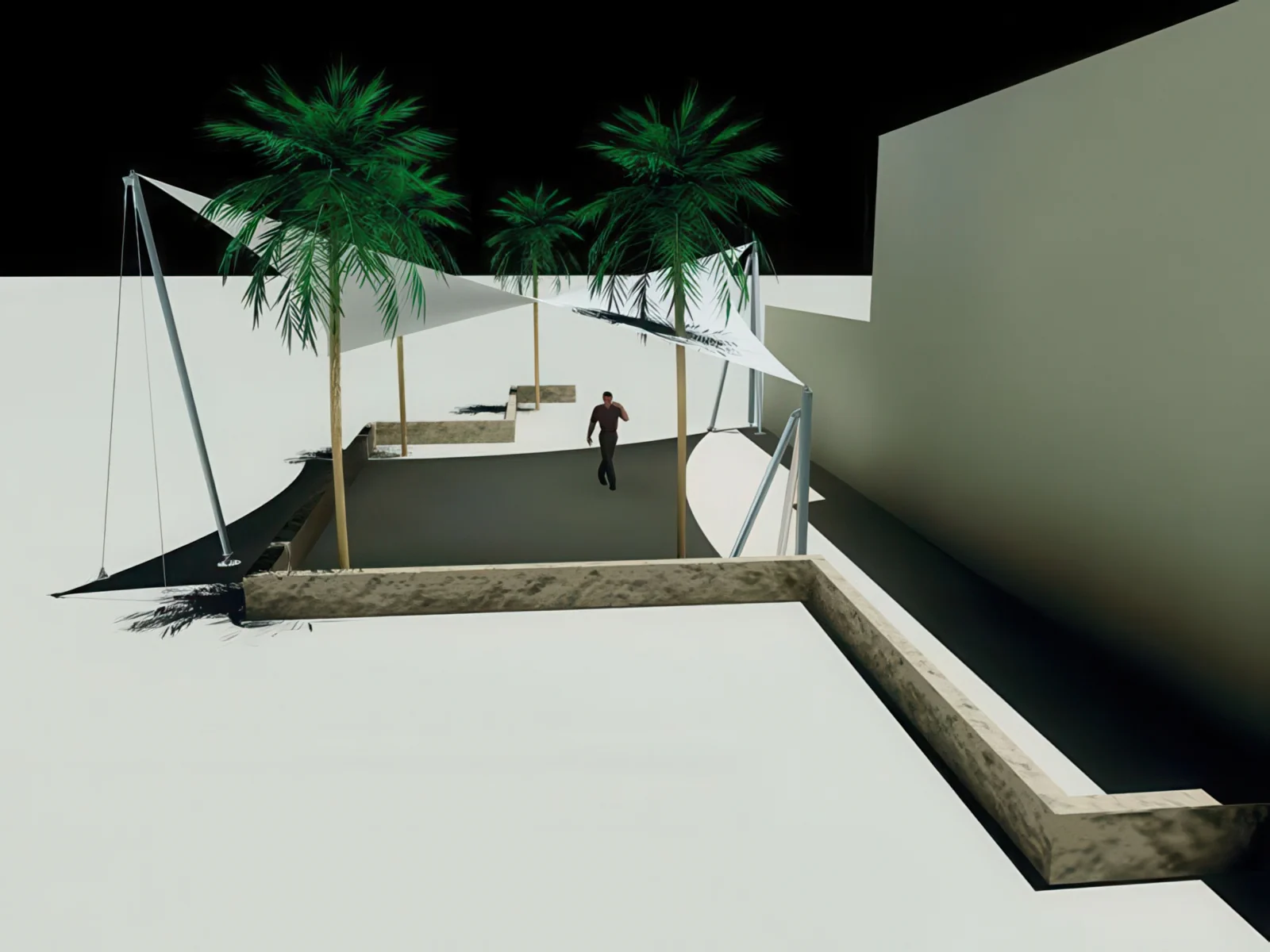 Тенты для социальных объектов проект 9