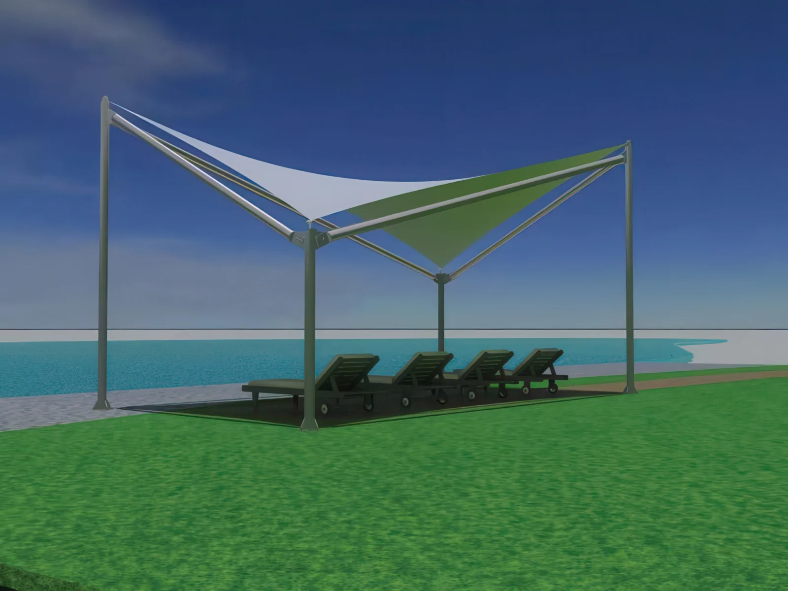 Тенты для социальных объектов проект 41