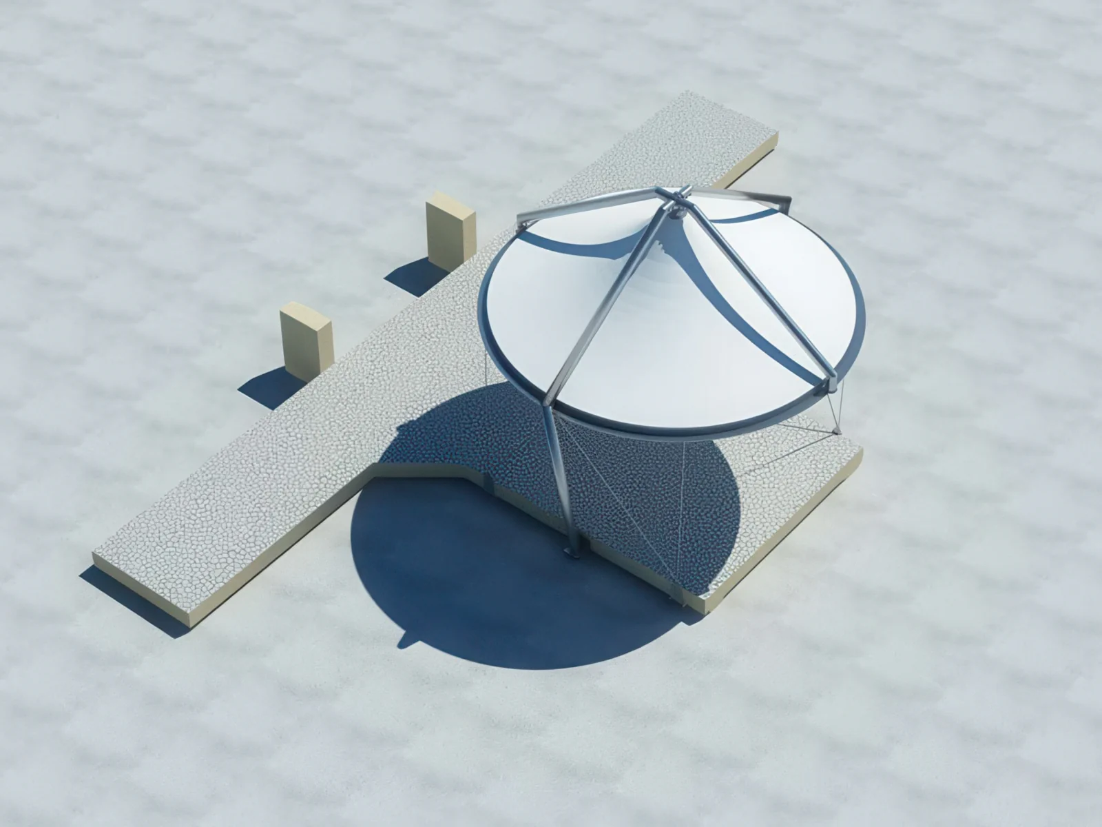 Тенты для социальных объектов проект 42