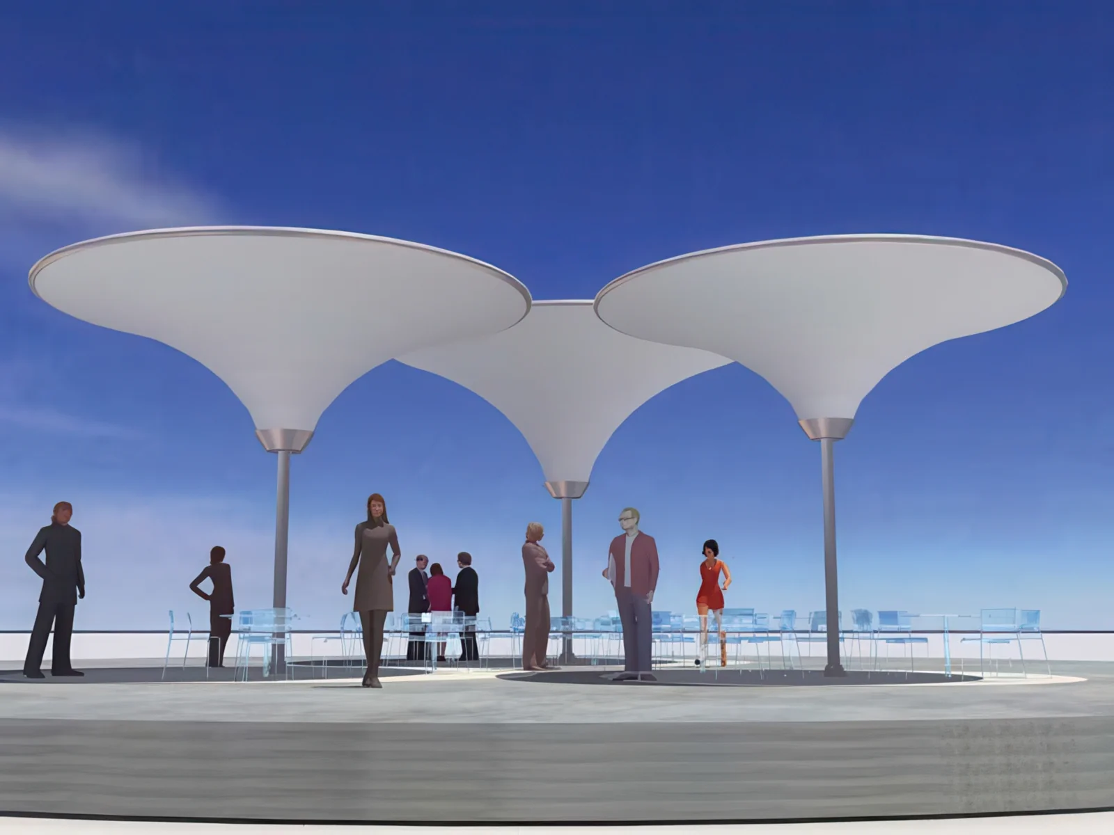 Тенты для социальных объектов проект 44