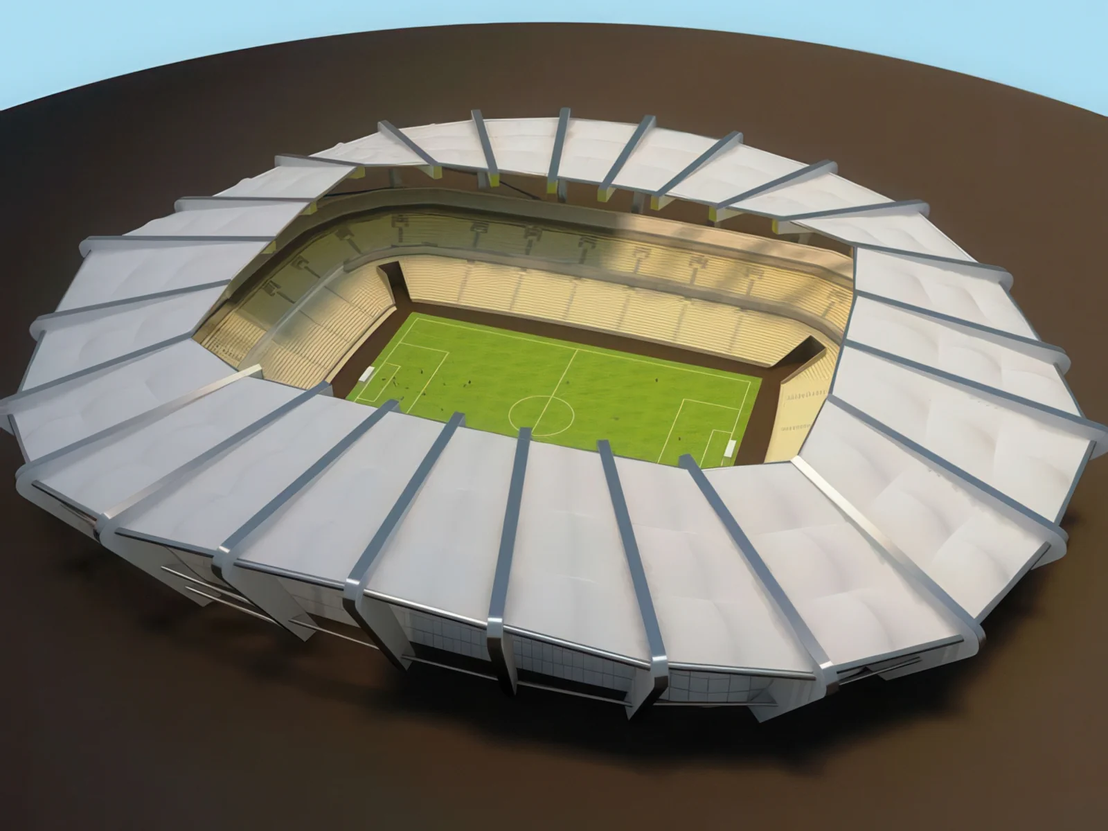 Навесы трибун стадионов проект 43