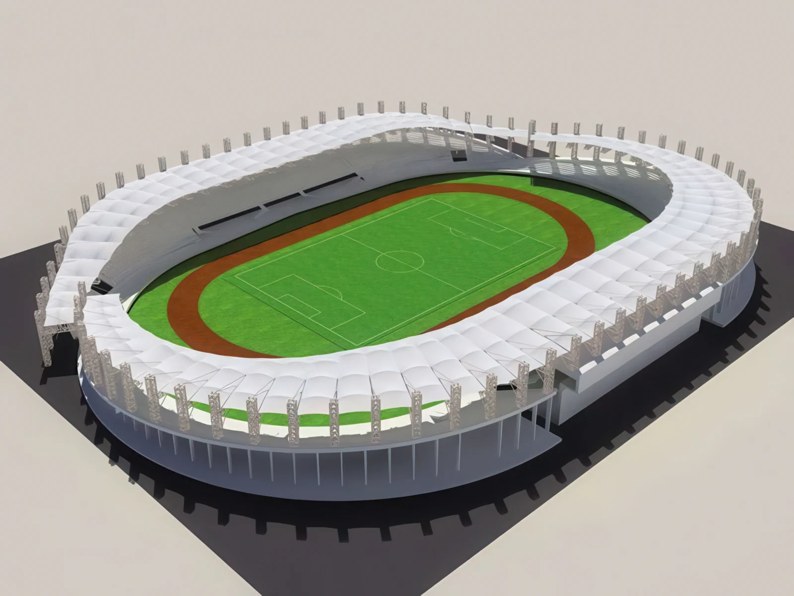 Навесы трибун стадионов проект 46