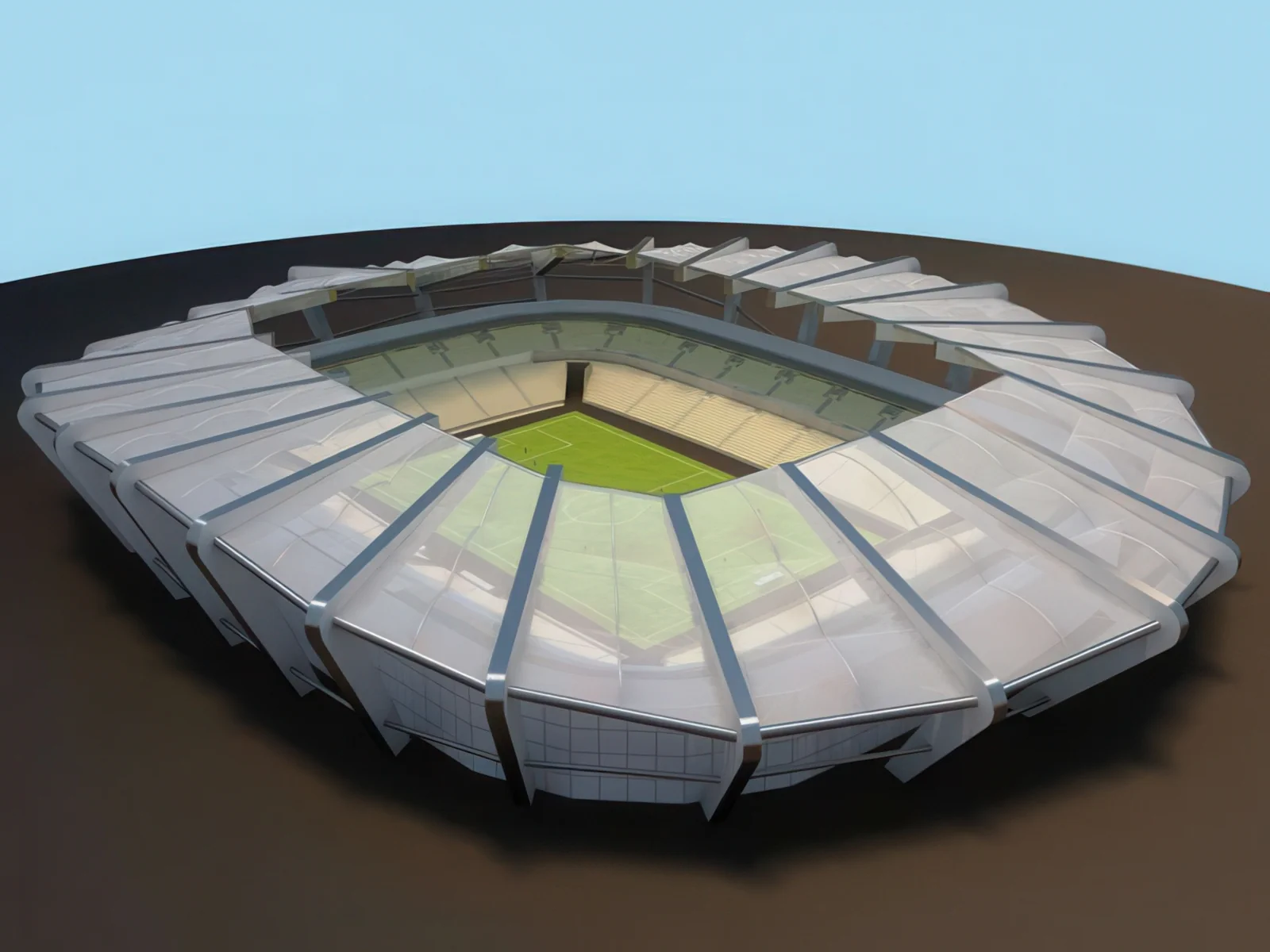 Навесы трибун стадионов проект 52