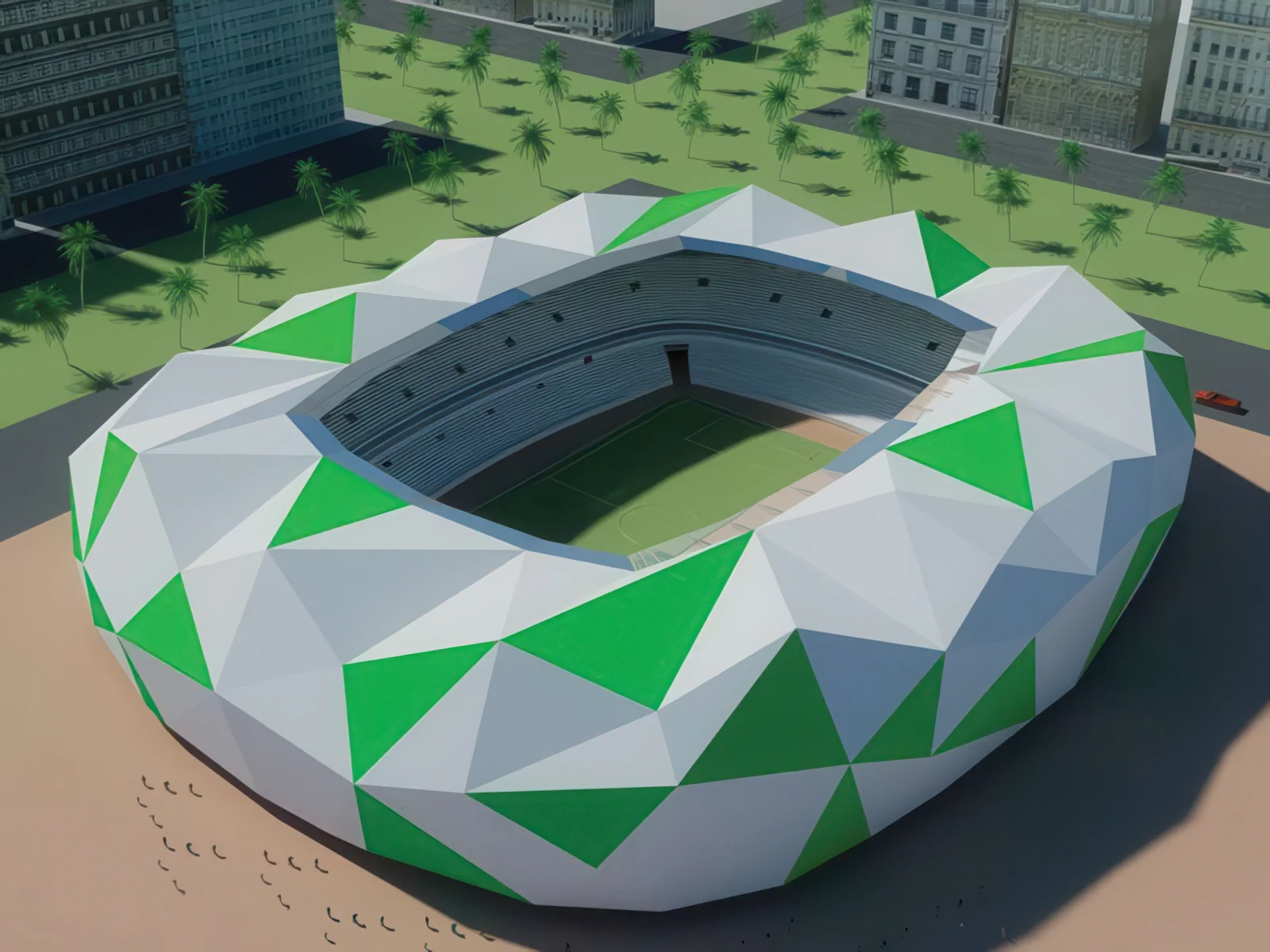 Навесы трибун стадионов проект 86