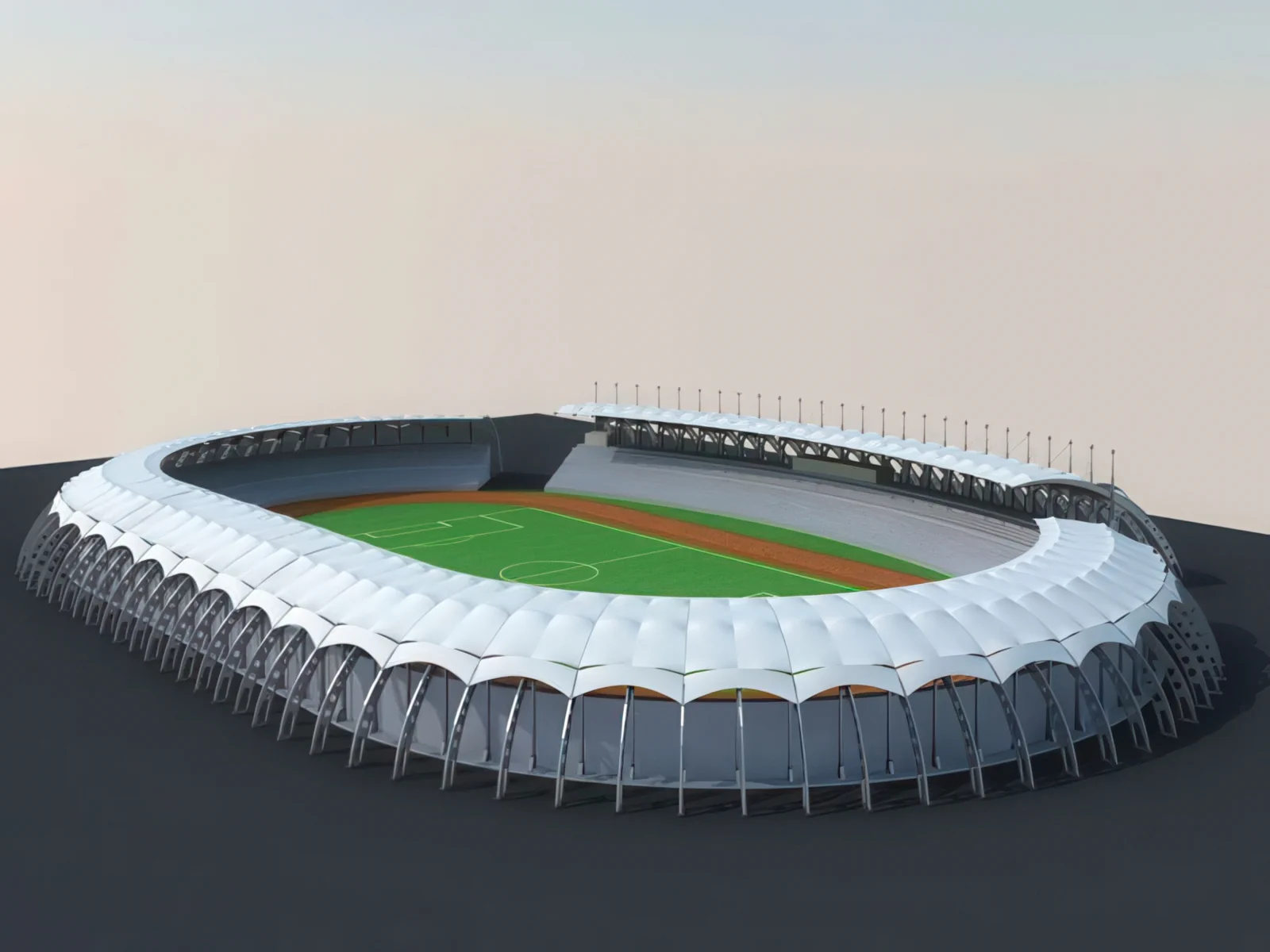 Навесы трибун стадионов проект 88