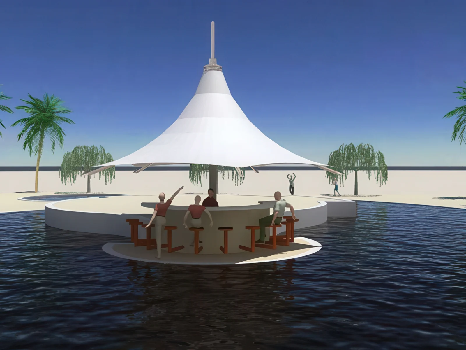 Натяжные тенты проект 4