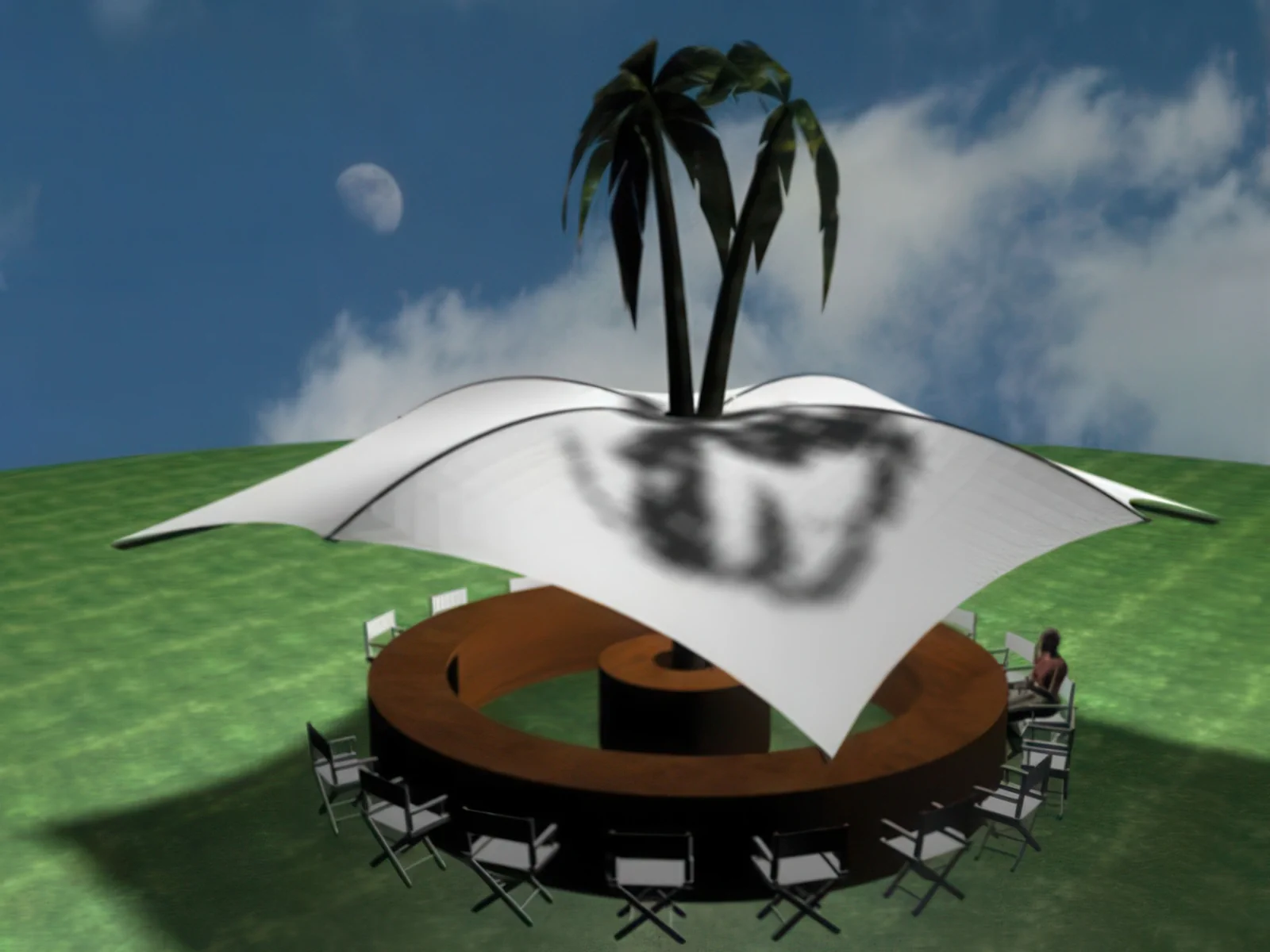 Натяжные тенты проект 9