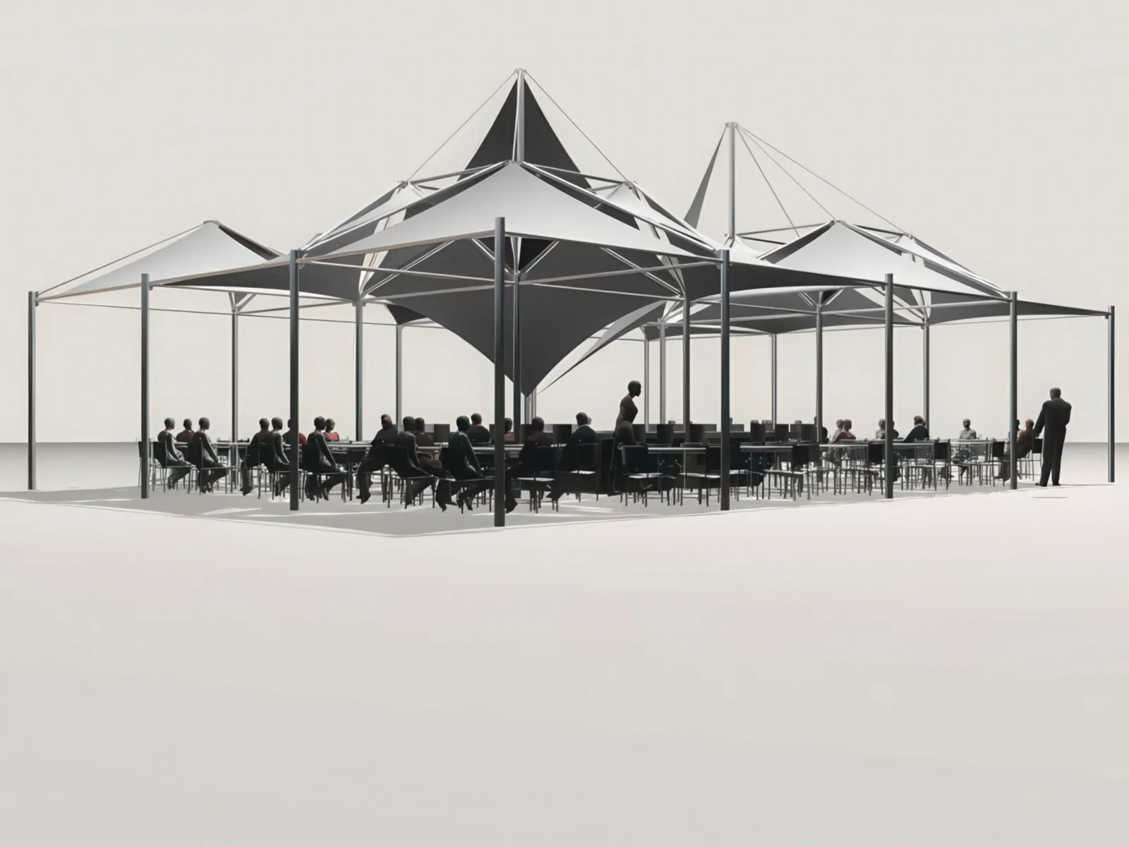 Натяжные тенты проект 13