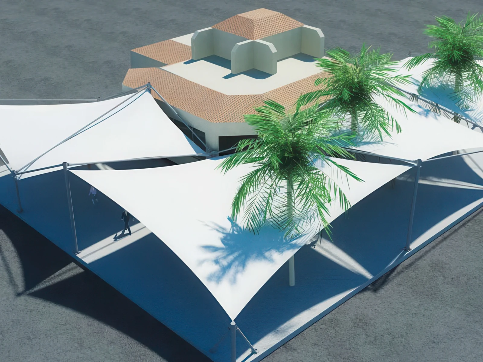 Натяжные тенты проект 32